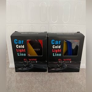 ZFVEN Neon Tube Light Glowing Strip El Wire Rope for Automotives